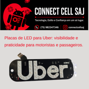 PLACA LED UBER
