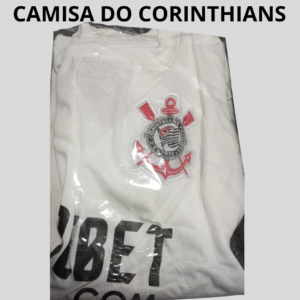 CAMISA DE TIME  PRIMEIRA LINHA CORINTHIANS