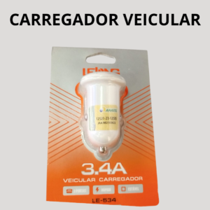 CARREGADOR VEICULAR
