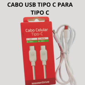 CABO USB TIPO C PARA TIPO C