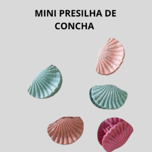MINI PRESILHAS DE CONCHA