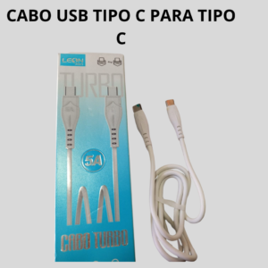 CABO USB TIPO C PRA TIPO C